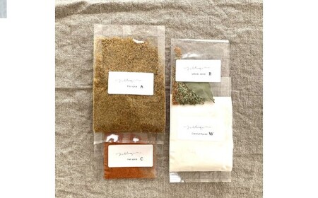 エビココナッツカレー スパイス キット 4人分×2個 （147g×2個） 合計8人分セット （合計294g） ／ レシピ付き カレー エビ ココナッツ 手作り 簡単調理 北海道 北広島市 常温