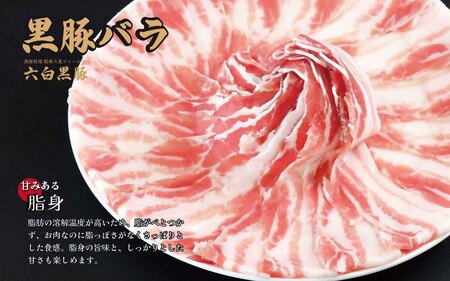 【お肉たっぷり種類が選べる】 黒豚・黒牛しゃぶしゃぶ"専門店" SATSUMA 温泉水の黒豚バラ肉すきしゃぶ セット（2～3人前）鹿児島 本場 黒豚 すき焼き しゃぶしゃぶ すきしゃぶ  AS-597-1