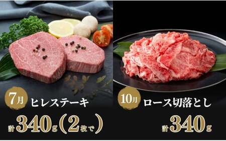 【ヒレステーキも届く！人気・定番のお肉が楽しめる♪】佐賀牛 特別定期便 通年4回【有田まちづくり公社】佐賀牛 牛肉 黒毛和牛 極上の佐賀牛 厳選 お肉 おにく しゃぶしゃぶ すきやき ローストビーフ ヒレ ステーキ 切り落とし 4回 定期便 ギフト 贈り物 贈答 N100-22