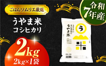 島根県産「うやま米 コシヒカリ（雲南市吉田町）」2kg（2kg×1）島根県松江市/有限会社藤本米穀店[ALCG038]