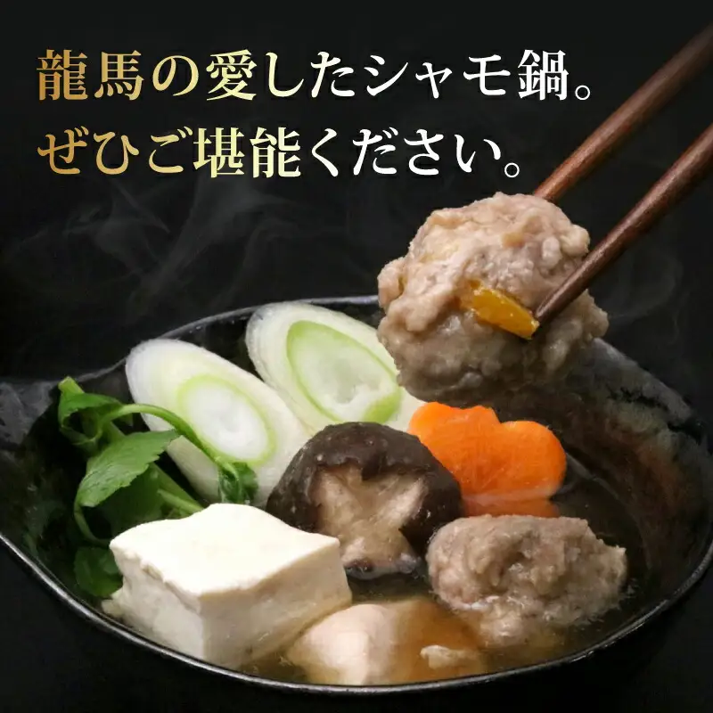 シャモ鍋セット8人前 鶏鍋 お鍋 鶏肉 南国市産鶏