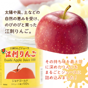 江刺りんごジュース ジョナレギュラー（1000ml瓶×6本）[A0046]