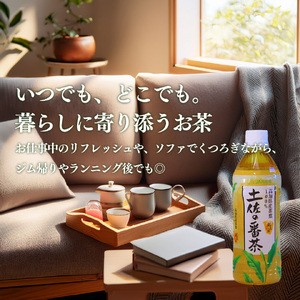 【ふるさと納税】土佐の番茶 500ml×24本 1ケース ペットボトル PET お茶 土佐茶 高知 JA高知県 佐川町産茶葉使用【常温】