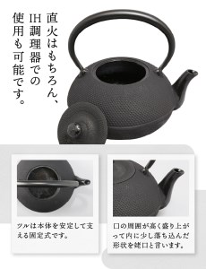 ご注文頂いてから8カ月以内発送予定】 ☆南部鉄瓶 奥州市6年連続1位