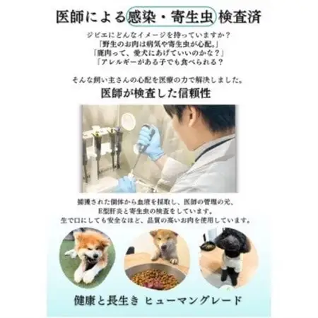 山梨県産 猪ジャーキー 犬猫用 35g×3袋【1674579】