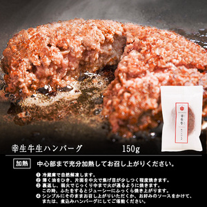 【30営業日以内配送】ふるさと納税限定 幸せを運ぶ牛《幸生牛》希少牛 ハンバーグ 2種とすき煮セット 合計6個 （各種2個ずつ） 山形県産 012-D-YL060