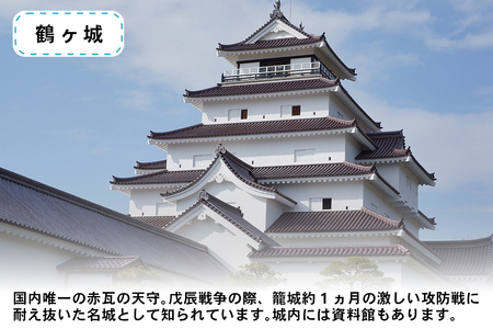 タクシー観光3時間プラン｜福島県 会津若松 会津 観光 市内観光 観光スポット トラベル タクシー チケット 券 クーポン券 利用券 貸切 タクシー貸切 [1112]