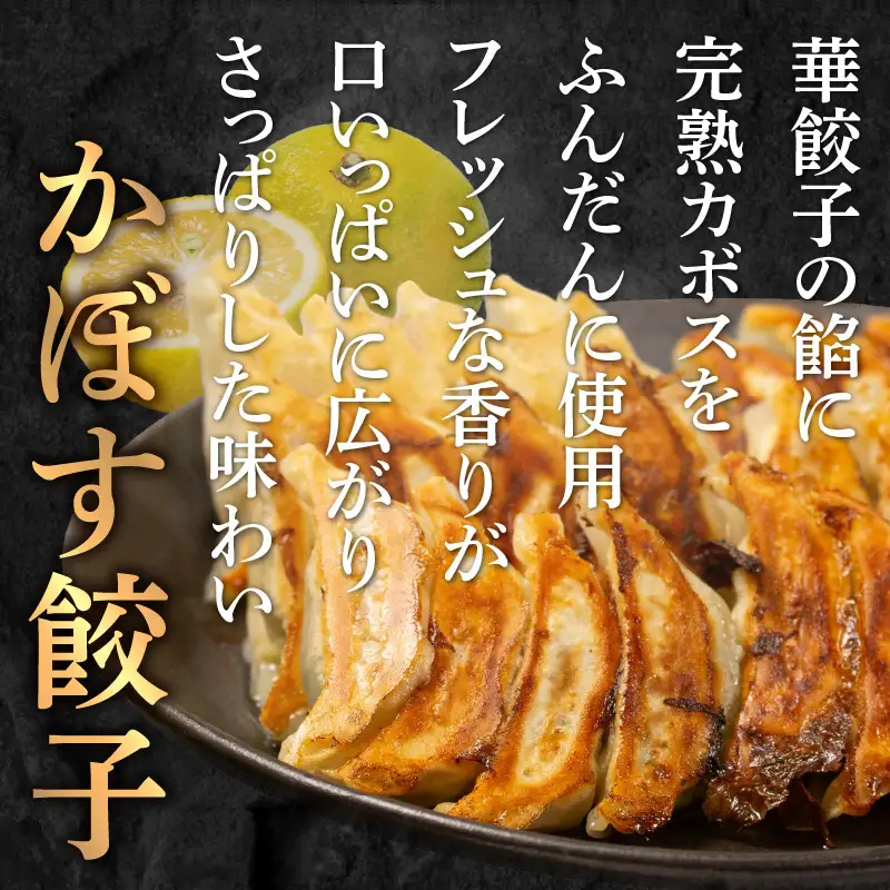 華永餃子セットD（華×2、かぼす×1） 計34個 A07007