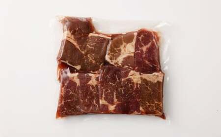 【訳あり】厚切り 牛ザブトン（肩ロース） ステーキ 約500g×1パック 計：約500g ザブトン 牛肩ロース 牛ロース 赤身肉 赤身 牛肉 牛 熊本県 人吉市 冷凍