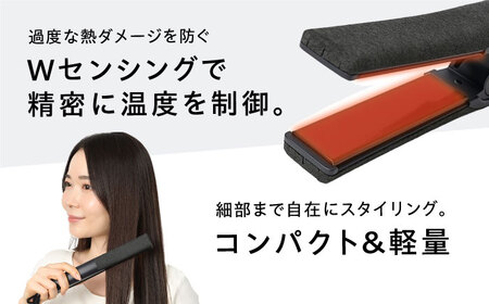 ワンダム シルキーブラック ヘアアイロン The PREMIUM AHI-253C[AOER001] ヘアアイロン