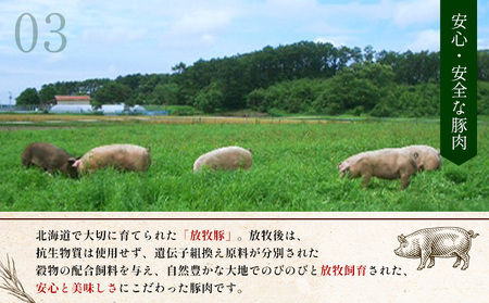 【業務用】放牧豚粗挽きウインナー　ホットドッグ用　900g（20本）【12010501】