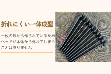 FUTURE FOX キツツキペグ 10本セット［FF41］ //  キャンプ BBQ アウトドア  フューチャーフォックス