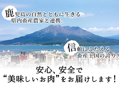 和牛日本一！＜鹿児島黒牛＞ウデスライスセット1.2kg b8-014