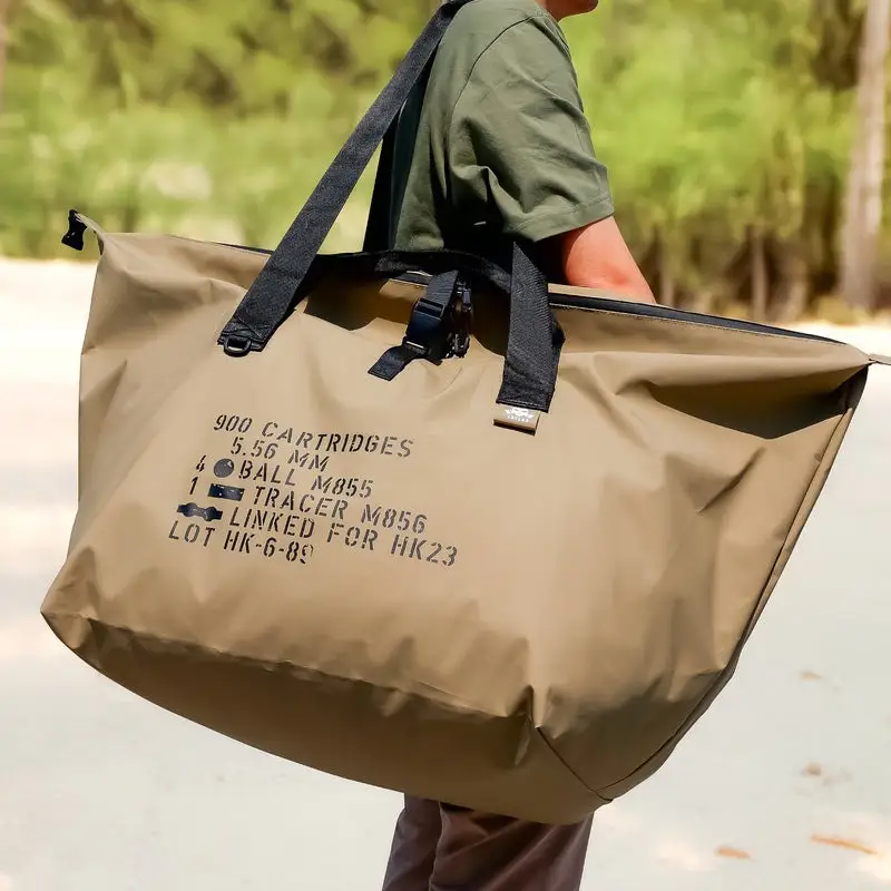 防水トートバッグ 120 TAN