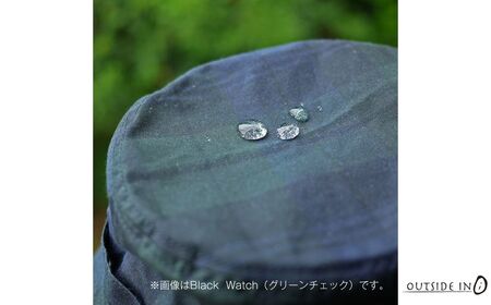 Wax Cotton Rainy Bell Col.02 Brown Plaid（ブラウンチェック） 帽子 ベルハット フリーサイズ キャンプ用品 アウトドア用品 [OUTSIDE IN]【020S102】