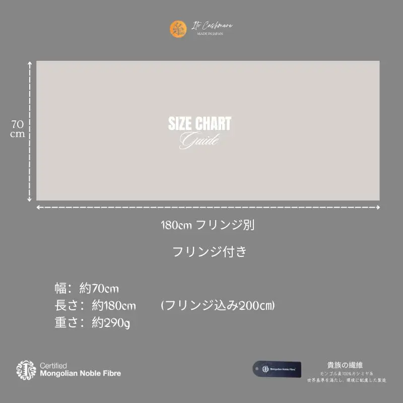 『Noble Fibre』100％カシミヤ・大判ストール ブラックウオッチ＆チェック フリンジ付き