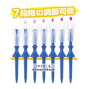 タバタ Tabata リフトティースパイラル GV1432 Lサイズ×4個セット ゴルフ ティー ショートティー 【テンポイント（株）】【ho1627-1】