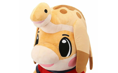 ハーマー&ドリーぬいぐるみ3L | いわきFC 公式グッズ サッカークラブ 応援グッズ 福島県 いわき市 浜通り チームグッズ ファンサポーター プレゼント ギフト 限定 記念 グッズコレクション 公式ライセンス 可愛い キャラクター ふるさと納税 寄附返礼品 | DN069
