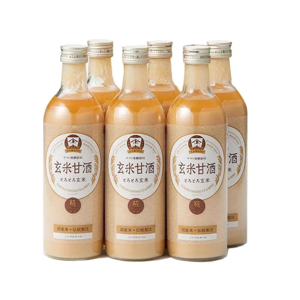 糀からの贈り物・玄米甘酒490ml 6本セット