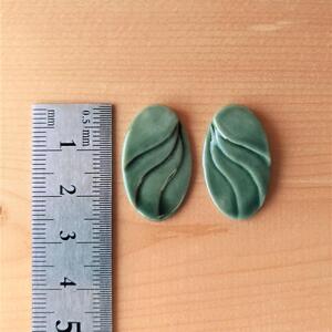 noji(楠 -kusunoki-)♪有田焼 サークルステンレスピアス おしゃれ アクセサリー 磁器 A11-100