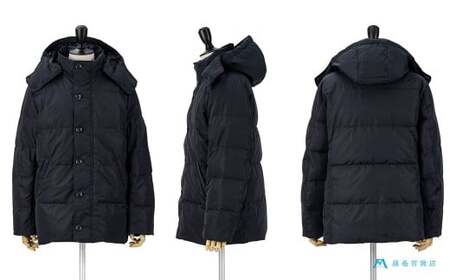 【Mサイズ】 【藤巻百貨店】 HOKKAIDO DOWN×CENTENA （ネイビー） 北海道ダウンコート M 【2026年12月上旬より順次発送】 ダウン ダウンコート コート ダウンジャケット 北海道 小樽市