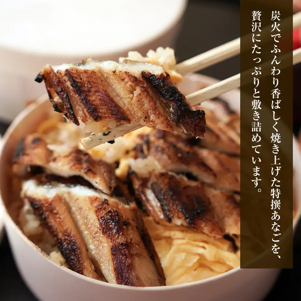 特撰あなご丼 わっぱ入り ２食セット あなご