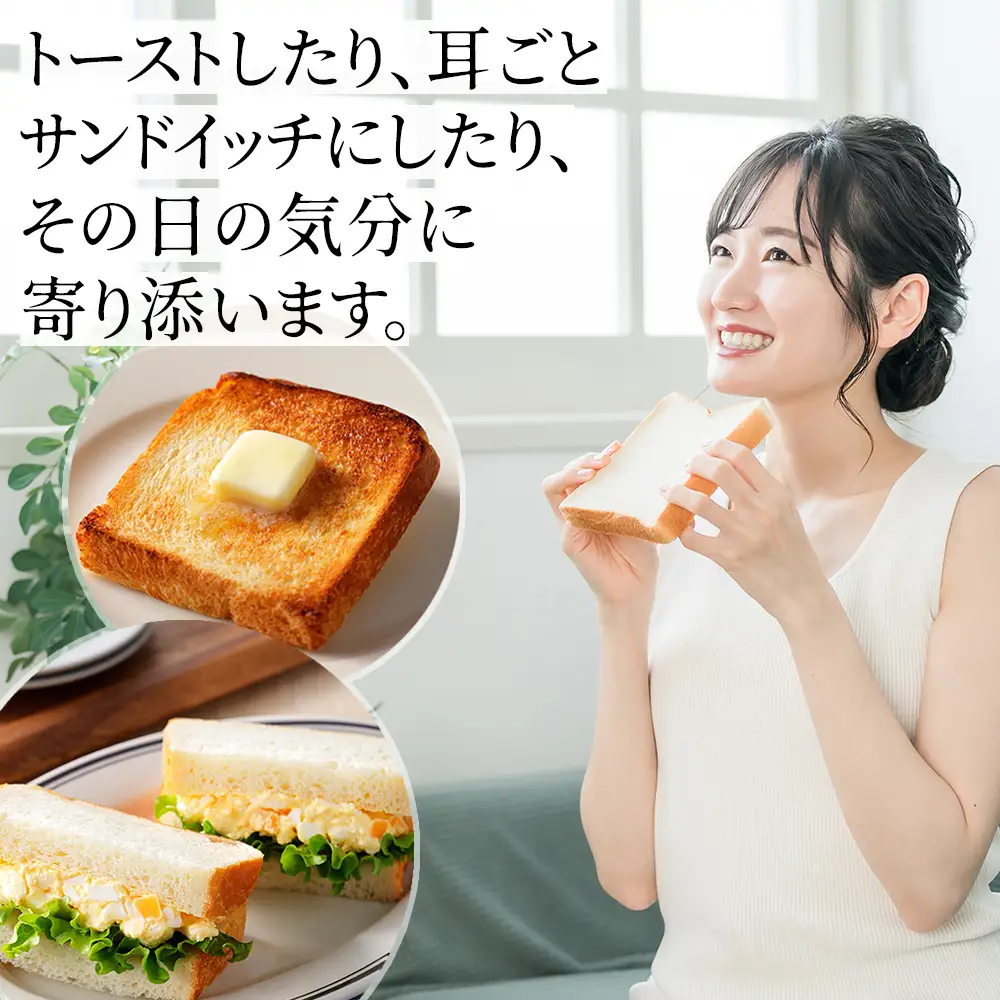 トカトカ 食パン 24枚 スライス済み 個包装 もちもち おいしい トカショク パン ブレッド 冷凍パン 詰め合わせ 北海道産小麦使用 長時間熟成発酵 冷凍