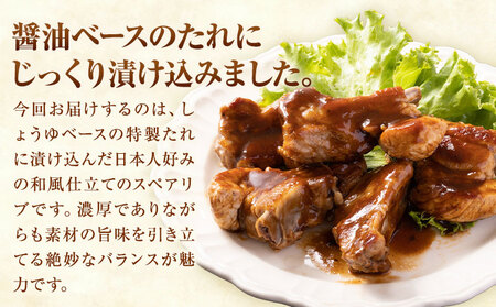 匠坂東豚 国産豚 スペアリブ 特製 たれ 漬け 2kg (500g×4パック) 株式会社坂東太郎　おにくブッチャーズ《30日以内に出荷予定(土日祝除く)》茨城県 河内町 豚 豚肉 肉 おかず【配送不可地域あり】