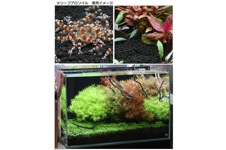 ソイル 魚が簡単に飼える リーフプロソイル パウダー 24L（8L×3袋） 熱帯魚 用品 株式会社チャーム charm