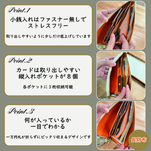 L字ファスナー長財布 CORONコロン キャンディシリーズ 〈牛革〉〈丹波市〉 財布 レザー