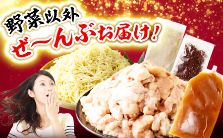 もつ鍋食べ比べ（白醤油＆味噌）6人前 / もつ鍋セット[AFAZ054]