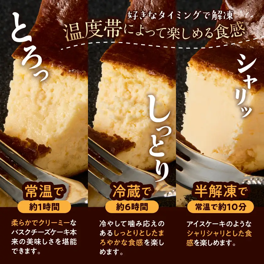 「黒髭珈琲」バスクチーズケーキ3種詰合せ8個セット〔11-9901〕_(都城市) バスクチーズケーキ プレーン 抹茶 モカ クリームチーズ 個包装