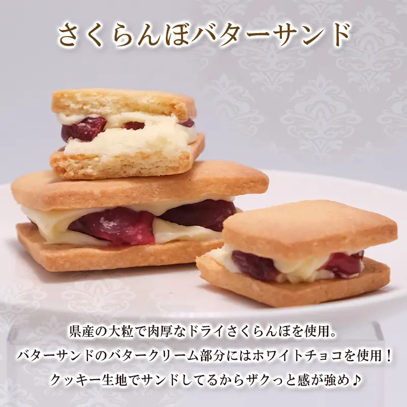 山形県産 さくらんぼスイーツセット A FY25-394