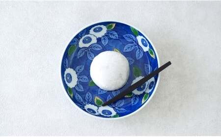 有田焼 染錦花文濃 銘々皿【源右衛門窯】食器 器 うつわ 取皿 取り皿 手描き A40-415