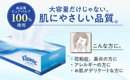 【全3回定期便(2ヵ月に1回)】クリネックス ティシュー 20箱(5箱×4パック )ティッシュ [BDBH001-6]