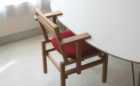 SD01 / Yoh Arm Chair | 家具 インテリア 椅子 イス チェア ダイニングチェア ハーフアーム コンパクト おしゃれ 小野市 フォレストグリーン