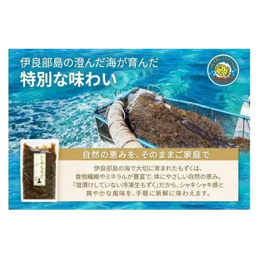 ざるもずく400g ×3パック（伊良部島もずくパラダイス）（HW01）