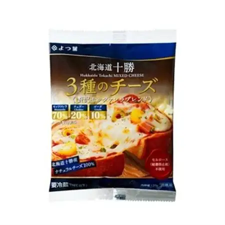 よつ葉 北海道十勝 3種のチーズ 贅沢モッツァレラブレンド 120g×6袋【配送不可地域：離島】【1690051】