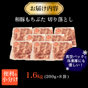 豚  和豚 もちぶた きりおとし  1.6kg 　切落し 切り落し きりおとし 国産 豚肉  katayama004_01