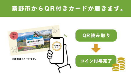 【神奈川県秦野市】OMOTANコインふるさと納税ポイント15000pt｜デジタル地域通貨