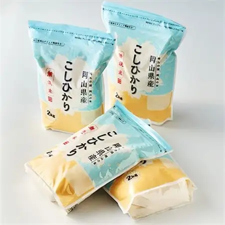 【令和7年産】【無洗米】岡山県産こしひかり8kg(2kg×4袋)|精米HACCP認証工場|美作市【1695603】