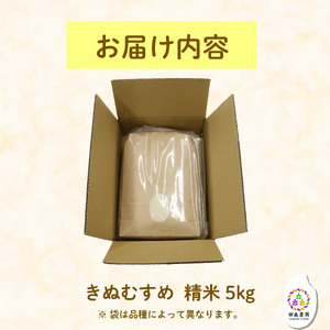 米 きぬむすめ 5kg 農家直送 特別栽培米