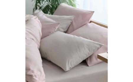ホームコーディ　まくらカバー　無地　43cm×63cmまくら用 ピンク イオンリテール 寝具