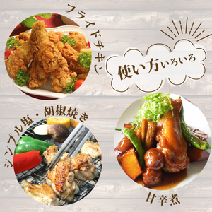 阿波尾鶏 手羽元 5kg（500g×10Ｐ）地鶏シェア全国1位「阿波尾鶏」の手羽元をバラ凍結！ 使う分だけ取り出せる！