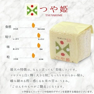 真空キューブ米300ｇ×9個合計2700g（令和7年産米）つや姫・雪若丸・はえぬきセット（各3個ずつ）[1353R07HA-9]