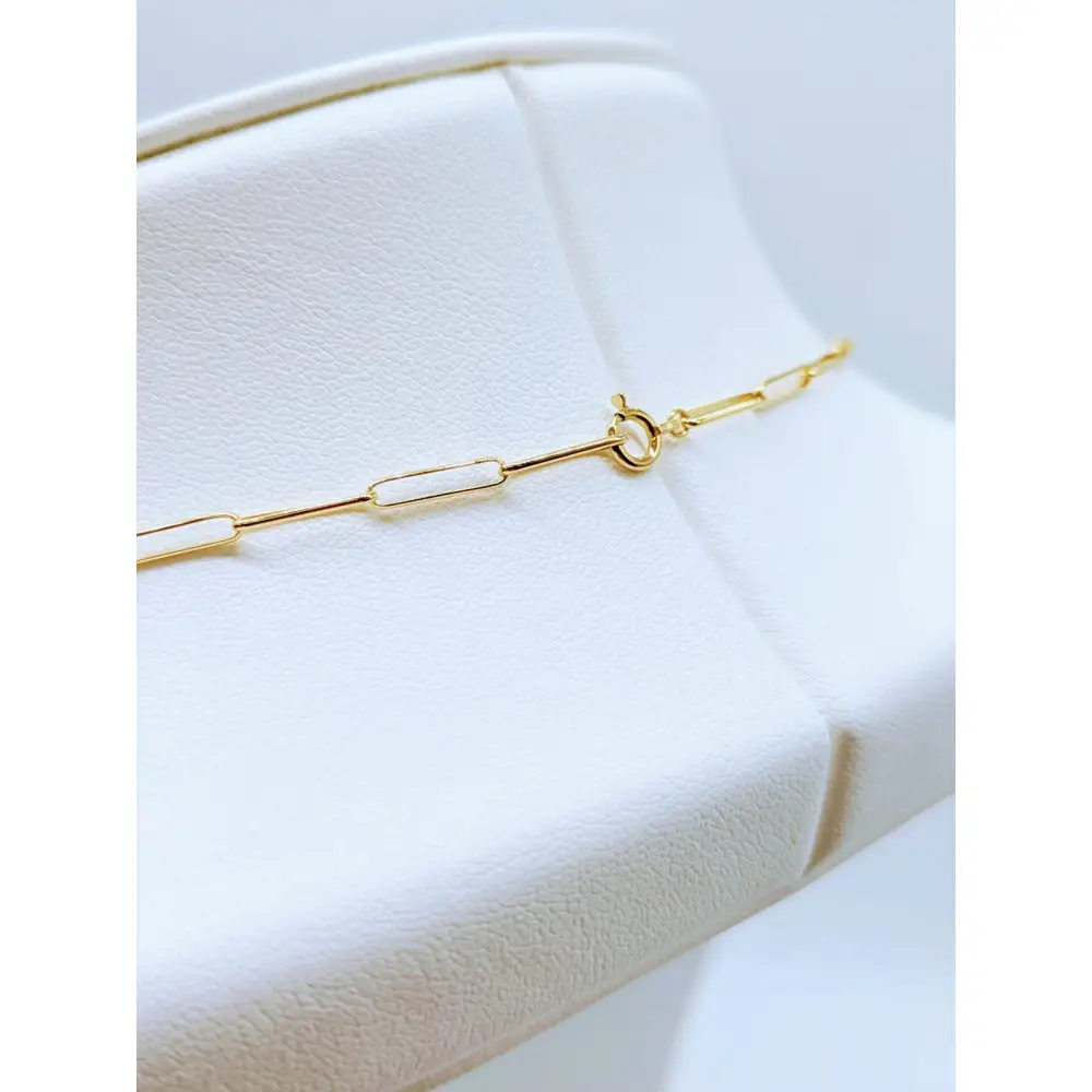 【18金イエローゴールドネックレス ミロワールS 50cm】｜ネックレス 富山市 山森製鎖 ジュエリー アクセサリー