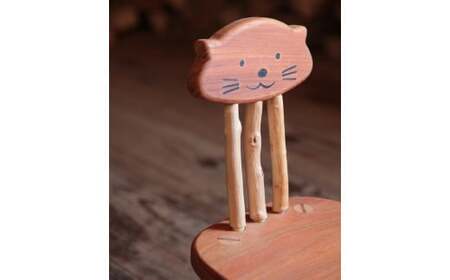 子ども椅子 カワウソデザイン 手作り 子供用 キッズ用 キッズ 椅子 イス いす チェア ファーストチェア 木製 家具 インテリア 木工房 楓舎 送料無料 ks-fncck