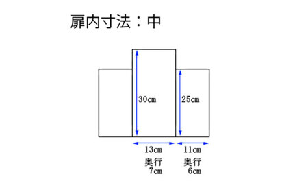神棚 屋根違い三社 中 本金具 / ひのき 3社 厄除け 合格祈願 家内安全 白川町 / 和泉産業[AWBH001]