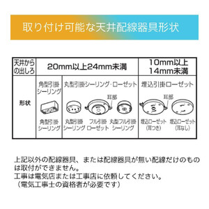 LED小型シーリングライト 人感センサー付 　昼白色 SCL12N-MS-U2
