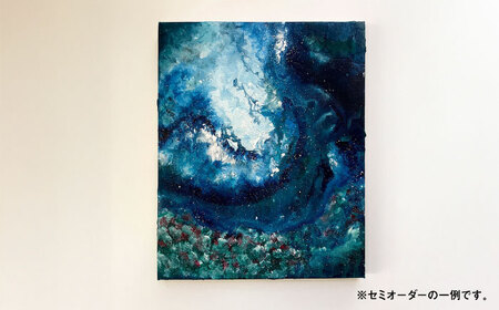 絵画作品（原画）F3号サイズ・額装なし 糸島市 / yaccka アート作品[ACN011]
